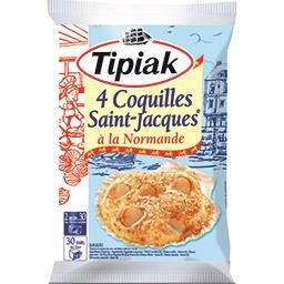 Tipiak Tipiak Coquilles Saint-Jacques à la normande le sachet de 4 - 360g