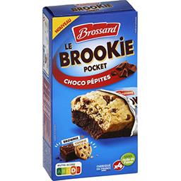 Gateaux Le Brookie Pocket Choco Pepites Brossard Intermarche