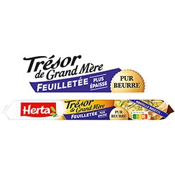 Herta Herta Trésor de Grand-mère - Pâte feuilletée pur beurre le paquet de 280 g