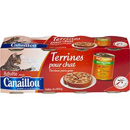 Double Delices Au Canard Sur Mousse De Foie Pour Chat Canaillou Intermarche