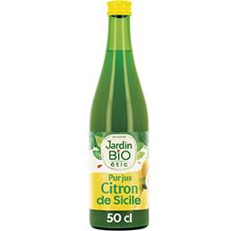 Jardin Bio Jardin bio Pur jus de citron BIO la bouteille de 50 cl