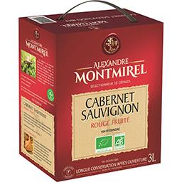 Fruité Alexandre Montmirel Cabernet Sauvignon BIO, vin rouge la fontaine de 3 l