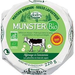 Dodin Dodin Munster BIO le fromage de 220g