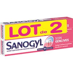 Sanogyl Sanogyl Dentifrice Soin Gencives le lot de 2 tubes de 75 ml