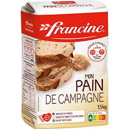 Francine Francine Farine Pain de Campagne le paquet de 1,5 kg
