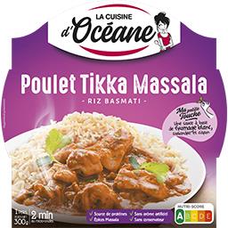 Poulet Tikka Massala Et Riz Basmati La Cuisine D Oceane Intermarche