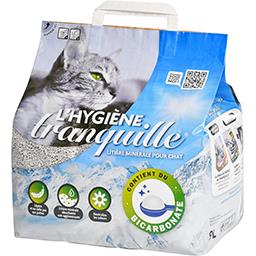 Litiere Minerale Pour Chat L Hygiene Tranquille Intermarche