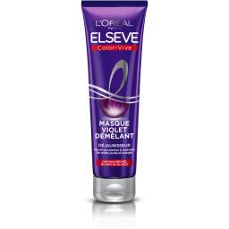 L'Oréal L'Oréal Paris Elsève - Masque violet déjaunisseur cheveux méchés blonds ou blancs Color-Vive le tube de 150 ml