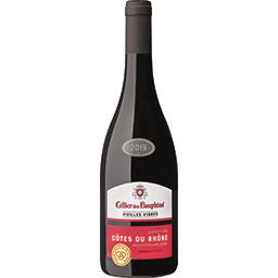 Cellier des dauphins Cellier des Dauphins Côtes du Rhône signature vieilles vignes, vin rouge la bouteille de 75 cl