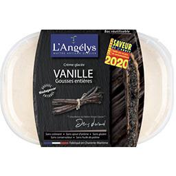 L'Angelys L'Angélys Crème glacée vanille gousses entières le bac de 750ml