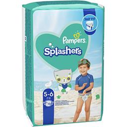 Couches Culottes De Bain Jetables Splashers T4 5 Pampers Intermarche