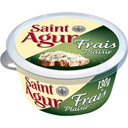 Saint Agur Saint agur Fromage Frais Plaisir le pot de 130 g
