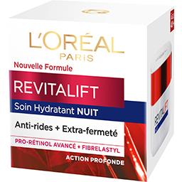 L'Oréal L'Oréal Paris Revitalift - Crème Anti-Âge Visage Nuit Hydratant + Fermeté le pot de 50ml