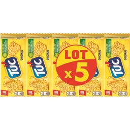 LU LU Tuc - Crackers Original le lot de 5 paquets de 100 g