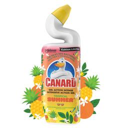Canard WC Gel action intense Tropical Summer bergamote fleur d'oranger et noix de coco la bouteille de 750ml