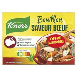 Knorr Bouillon saveur bœuf La boite de 15 tablettes - 150g