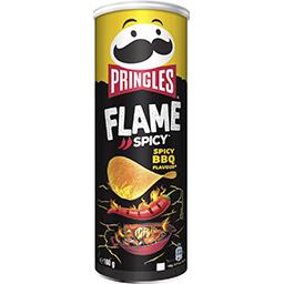 Pringles Pringles Chips Tuiles saveur Flame Barbecue Epicé la boite de 160 g