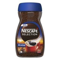 Nescafé Nescafé Café Soluble Sélection Décaféiné Flacon la boîte de 200g - 100 tasses