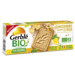 Gerblé Gerblé Bio Sablé gingembre saveur citron le paquet de 130g
