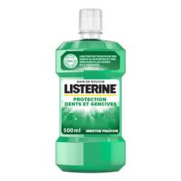 Listerine Listerine Bain de bouche protection dents et gencives la bouteille de 500ml