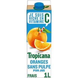 Tropicana Tropicana Pure Premium - Jus d'orange sans pulpe la brique de 1 l