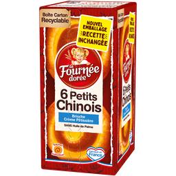 La Fournée Dorée La Fournée Dorée Petit Chinois crème pâtissière les 6 brioches de 50 g