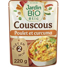 Jardin Bio Jardin bio Couscous poulet et curcuma BIO le sachet de 220 g