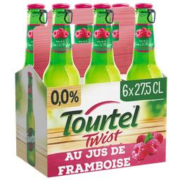 Tourtel Twist Tourtel twist Bière sans alcool au jus de framboise les 6 bouteilles de 27,5cl - 1.6l