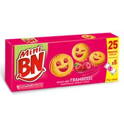 BN Mini - Biscuits fourrés framboise La boîte de 25 biscuits - 175g