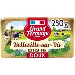 Grand Fermage Grand Fermage Beurre extra-fin Charentes Poitou AOP doux la plaquette de 250 g