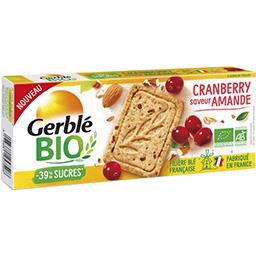 Gerblé Gerblé Bio Sablé cranberry saveur amande BIO le paquet de 132g