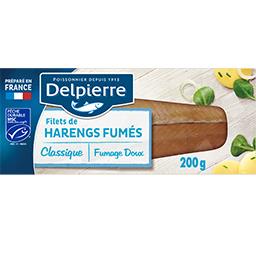 Delpierre Delpierre Filets de harengs doux le paquet de 200 g