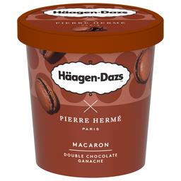 Häagen-Dazs Glace macaron double chocolat ganache Le pot de 364g