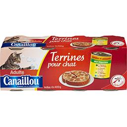 Assortiment De Terrines Pour Chats Canaillou Intermarche