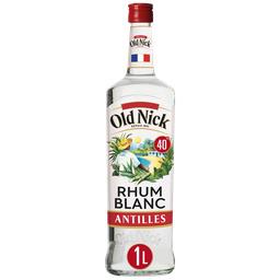Old Nick Old Nick Rhum blanc traditionnel Antilles la bouteille de 100cl