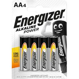 Energizer Energizer Piles alcalines Power AA LR6 les 4 piles