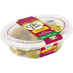 Croc’ frais Croc'frais Olives de Grèce farcies aux amandes la barquette de 200 g