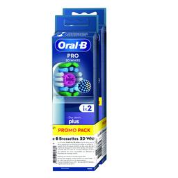 Oral B Pro - Brossette 3D White Le lot de 6