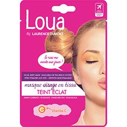 Idéal Loua by L. Dumont Masque visage en tissu teint éclat le masque de 23 ml