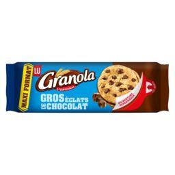 LU LU Granola - Cookies gros éclats de chocolat Maxi format le paquet de cookies - 276g