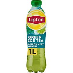 Lipton Lipton Boisson Green Ice Tea saveur citron vert menthe la bouteille de 1 l