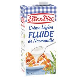 Elle & Vire Elle & Vire Crème légère de Normandie fluide la brique de 1l