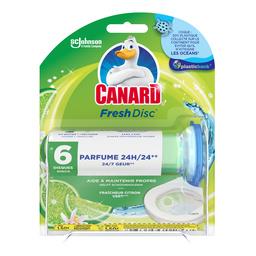 Canard WC Fresh Disc - Disque nettoyant WC fraîcheur citron l'applicateur + 6 disques