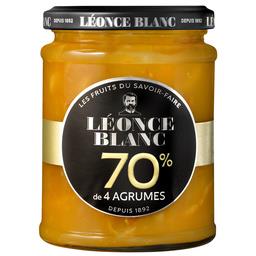 Léonce Blanc Leonce blanc Confiture aux 4 agrumes 70% le pot de 320g