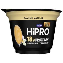 Danone HiPro - Crème dessert vanille protéinée allégée Le pot de 180g