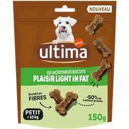 Ultima Friandises biscuits pour petit chien - Plaisir light le sachet de 150g