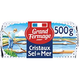 Grand Fermage Grand Fermage Beurre aux cristaux de sel de mer de Noirmoutier la plaquette de 500 g