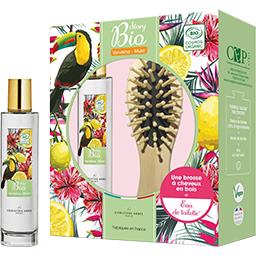 Arbel Christine  Coffret eau de toilette + brosse en bois Story BIO le coffret