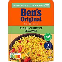 Ben's Original Ben's Original Riz au curry et légumes le sachet de 250 g