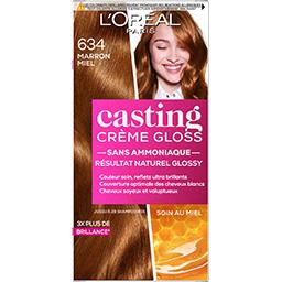 L'Oréal L'Oréal Paris Casting crème gloss - Couleur soin sans amoniaque Marron Miel 634 la boite